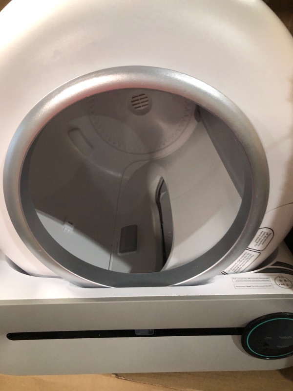 Photo 6 of ***USED - POWERS ON - UNABLE TO TEST FURTHER - LIKELY MISSING PARTS***
BASTRUMI Self Cleaning Cat Litter Box, Automatic Cat Litter Box,Litter Robot Smart Litter Box with 65L+9L Large Capacity/APP Control for Multiple Cats with Mats & Baffle Plate?Improved