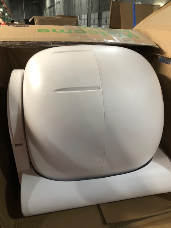 Photo 2 of ***USED - POWERS ON - UNABLE TO TEST FURTHER - LIKELY MISSING PARTS***
BASTRUMI Self Cleaning Cat Litter Box, Automatic Cat Litter Box,Litter Robot Smart Litter Box with 65L+9L Large Capacity/APP Control for Multiple Cats with Mats & Baffle Plate?Improved