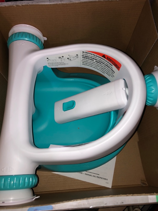 Photo 3 of (READ FULL POST) Summer My Bath Seat (Aqua) - Baby Bathtub Seat for Sit-Up Bathing, Provides Backrest Support and Suction Cups