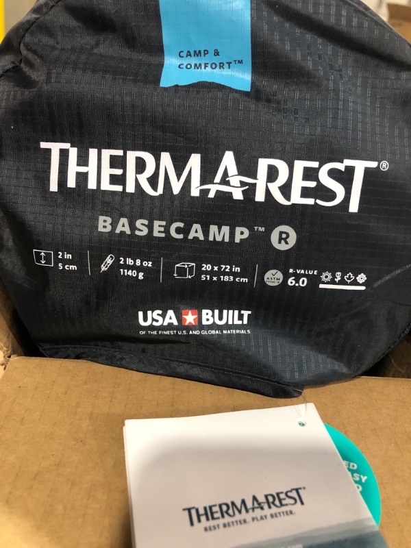 Photo 3 of (see all images) Therm-a-Rest Basecamp Self-Inflating Camping Sleeping Pad Regular -