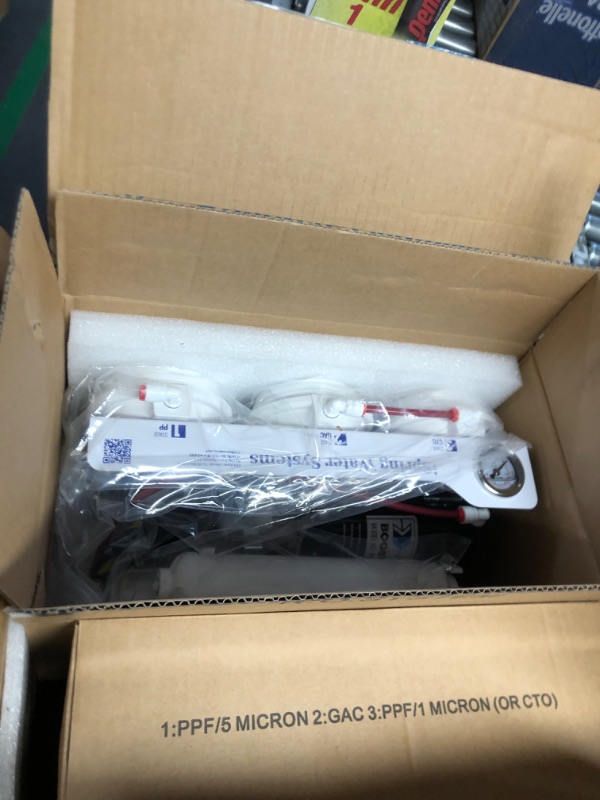 Photo 1 of iSpring RCC1DP Tankless RO/DI System with Pump, 5 Stage De-ionization Reverse Osmosis Water Filter System