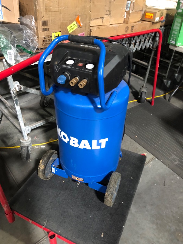 Photo 1 of ***USED - DIRTY - PARTIAL FUNCTIONALITY - SEE COMMENTS***
Kobalt LK20175 20-Gallon Single Stage Portable Corded Electric Vertical Air Compressor