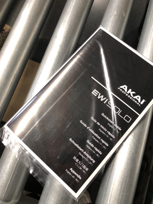 Photo 1 of AKAI Professional EWI Solo - Electronic Wind Instrument With Built-in Speaker, Rechargeable Battery