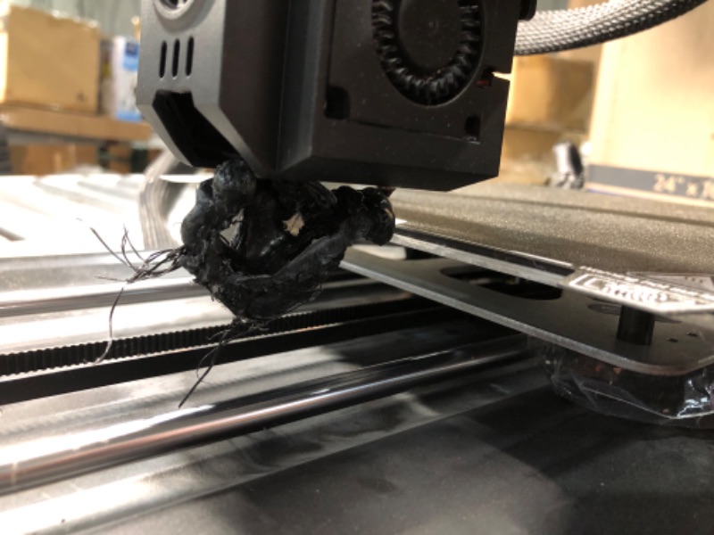 Photo 3 of ***MAJOR DAMAGE - ERROR CODE - UNABLE TO TROUBLESHOOT - SEE COMMENTS***
Ender 3 V3 KE 3D Printer 500mm/s Max High-Speed, Creality 3D Printers with Auto Leveling, Upgraded Sprite Direct Extruder Supports 300? Printing and Dual Z-axis for Beginners 8.66x8.6