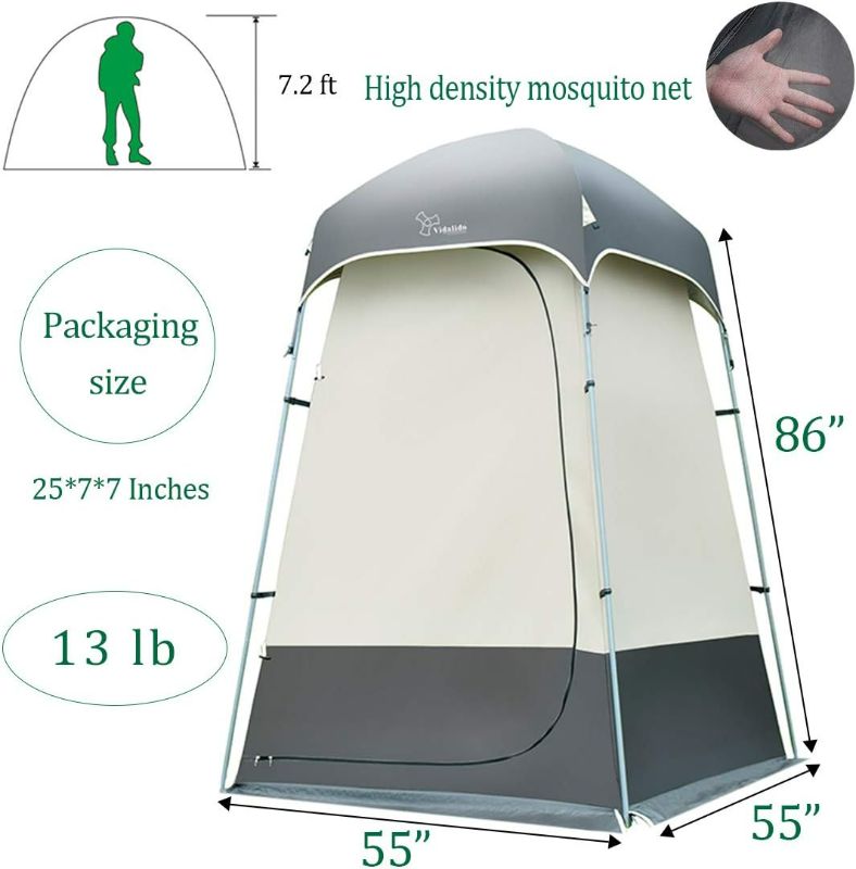 Photo 3 of (NON-REFUNDABLE) Outdoor Shower Tent Changing Room Privacy Portable Camping Shelters
