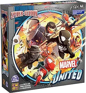 Photo 1 of Marvel United, Superhero Card Strategy Board Game Comic Bundle with Spiderman and Dr. Strange Expansion, for Adults & Kids Ages 14+ (Amazon Exclusive)