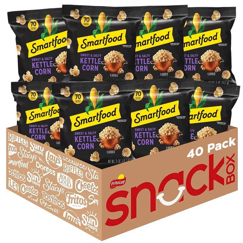 Photo 1 of **ITEM EXPIRES ON 06/04/24**
40 count Smartfood Variety Pack