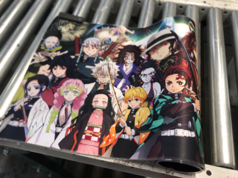 Photo 1 of DIFERENT DESIGN - RGB Large Anime Mouse Pad - 31.5X15.7
