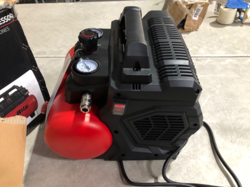 Photo 9 of ***DAMAGED - SEE COMMENTS***
Grip-Rite GR200QW ULTRA QUIET PORTABLE COMPRESSOR, 1.5 GALLON, 1 HP, 125 MAX PSI, Oil-Free, Electric