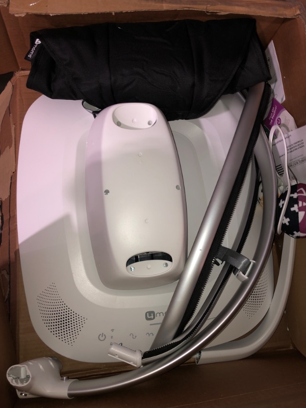 Photo 2 of (NON-REFUNDABLE) 4moms MamaRoo Multi-Motion Baby Swing, Bluetooth Enabled with 5 Unique Motions, Black