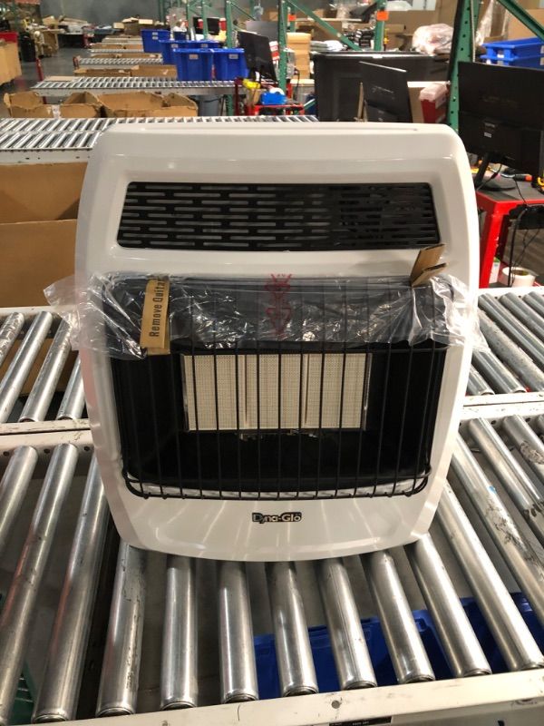 Photo 1 of Dyna-Glo 18000-BTU Wall-Mount Indoor Natural Gas or Liquid Propane Vent-Free Infrared Heater
