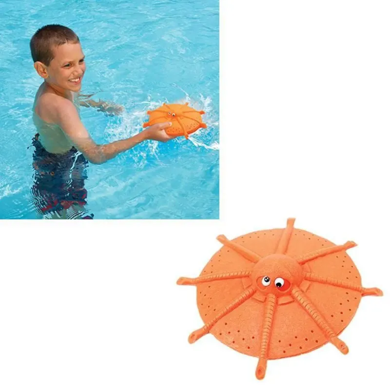 Photo 1 of **BUNDLE OF 2 NON REFUNDABLE GREEN AND ORANGE COLORS**
Swimways Squid Disk