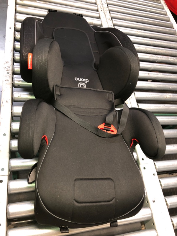 Photo 2 of (READ FULL POST) Diono Monterey 2XT Latch 2 in 1 High Back Booster Car Seat with Expandable Height & Width, Side Impact Protection, 8 Years 1 Booster, Black 2XT Black