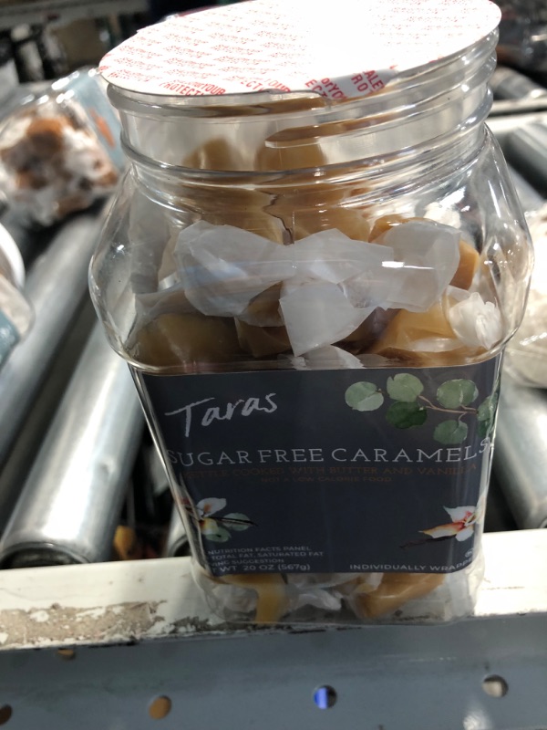 Photo 4 of **EXPIRES 09/03/2024 NON- REFUNDABLE**
Taras All Natural Handcrafted Gourmet Caramel: Small Batch, Kettle Cooked, Creamy & Individually Wrapped , Sugar Free 20 Ounce Caramel 1.25 Pound (Pack of 1)