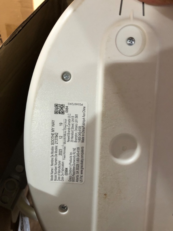 Photo 5 of **MINOR DAMAGE SCRATCHED**
Graco, Soothe My Way Swing with Removable Rocker, Madden