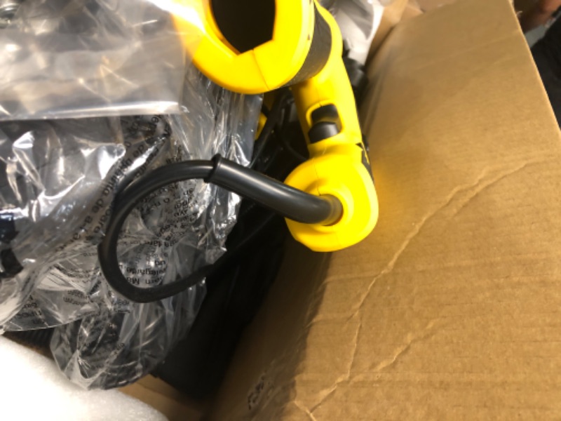 Photo 1 of Drywall Sander, Electric Drywall Sander with Vacuum, Automatic Dust Removal, 7 Variable Speed, 900-1800RPM, 26’ Power Cord, Labor-Saving Handle and Patented Fixture for Ceiling Sanding, LED Light