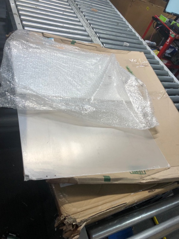 Photo 1 of Fanximan Plexiglass Shield for Desk Counter Clear Acrylic Trifold Sneeze Guard, Plexiglass Barrier for Counter, Restaurant, Table, Classroom, Teacher, Student. 32" W x 24"H x 16"D