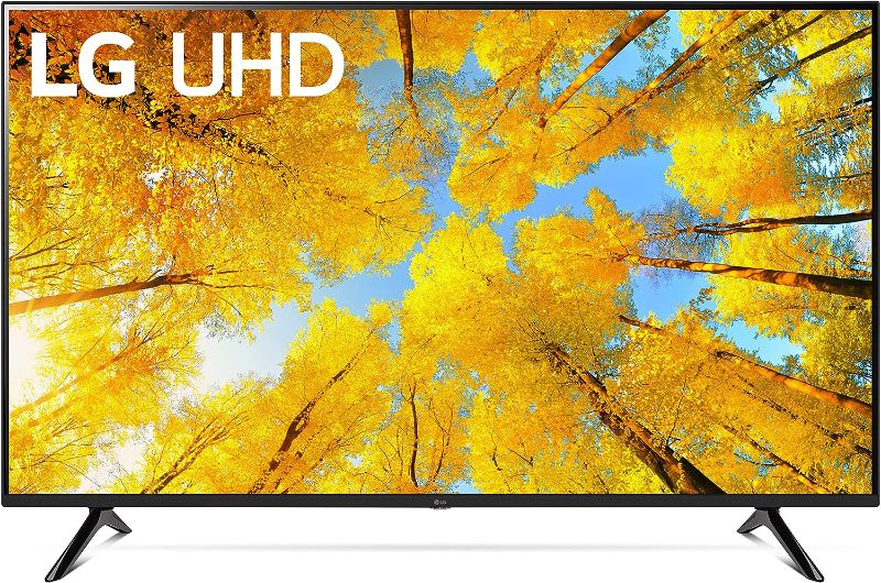 Photo 1 of **no remote**LG 55-Inch Class UQ7570 Series 4K Smart TV, AI-Powered 4K, Cloud Gaming (55UQ7570PUJ, 2022), Black
