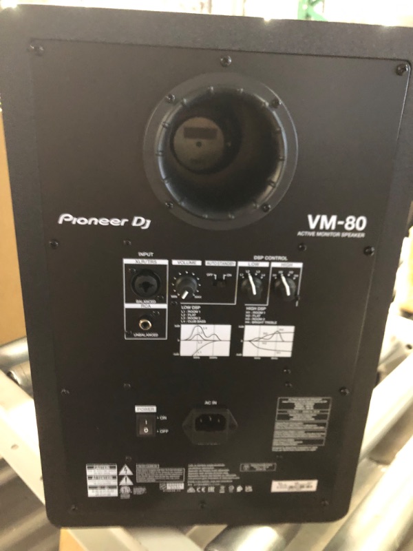 Photo 5 of Pioneer DJ VM-80 8-inch Active Monitor Speaker - Black 8 Inch Cone Woofer