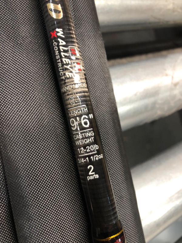 Photo 7 of **damaged see pictures**nonrefundable**parts only**BERRYPRO Salmon & Steelhead Spinning Rod IM8 Carbon Walleye Fishing Rod (8'6''/9'/9'6''/10'/10'6'')