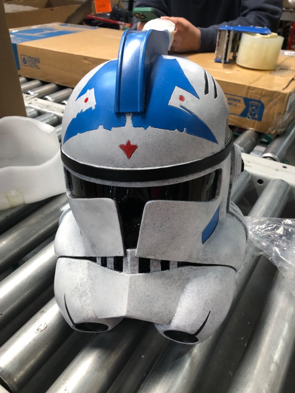 Photo 4 of Evere SW Clone Trooper Commander Helmet Capt.Rex Cody Wolffe Thorn Cosplay Collectible Helmet Arc Trooper Fives