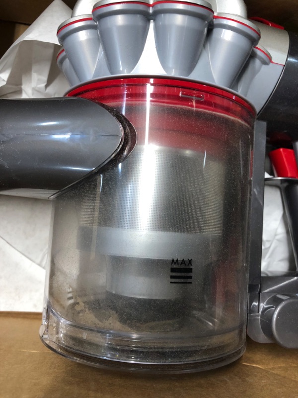 Photo 3 of **BATTERY DEFECTED WON'T CHARGE**
Dyson V8 Plus Cordless Vacuum, Silver/Nickel