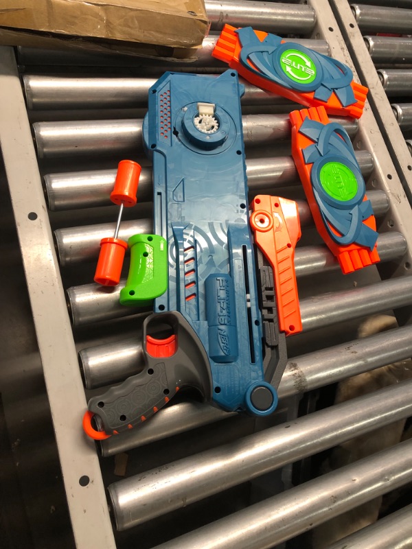 Photo 2 of **parts only*** nonrefundable***NERF Elite 2.0 Flipshots Flip-16 Blaster with 16 Dart Barrels That Flip to Double Your Firepower, 16-Dart Capacity, 16 Elite Darts Frustration Free