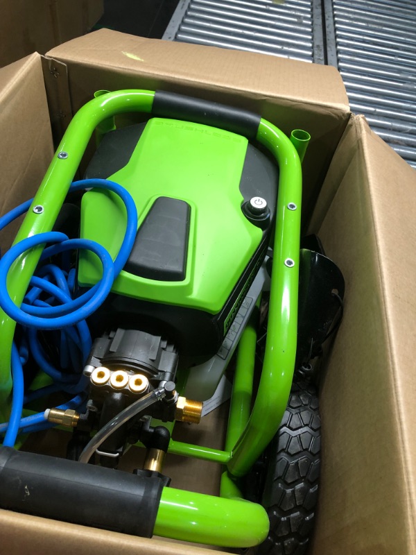 Photo 1 of **prev used **dirty**undable to test**Greenworks Pro 3000 PSI 2-Gallons Cold Water Pressure Washer (Battery and Charger Not Included)
