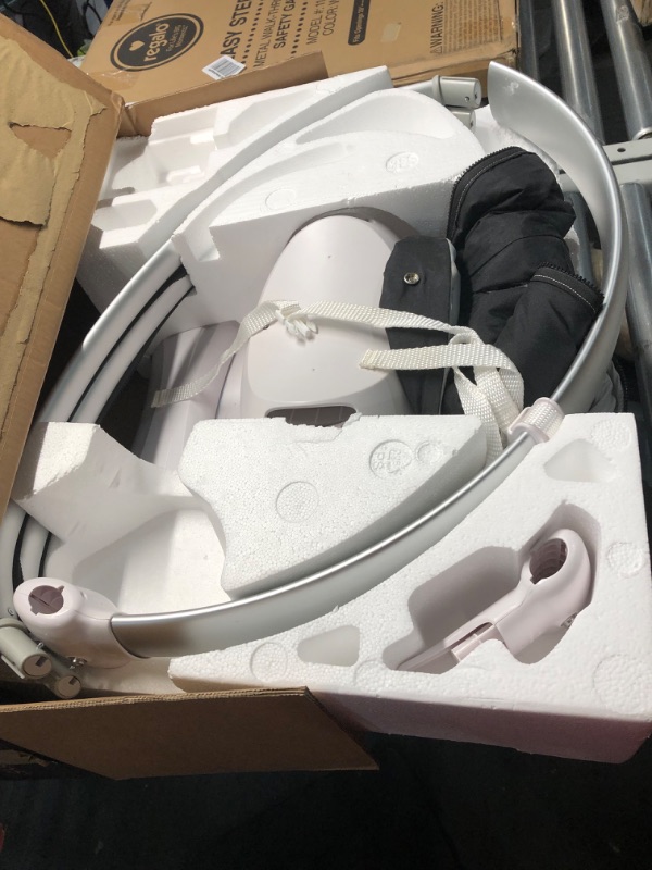 Photo 2 of 4moms MamaRoo Multi-Motion Baby Swing, Bluetooth Baby Swing with 5 Unique Motions, Grey Gray