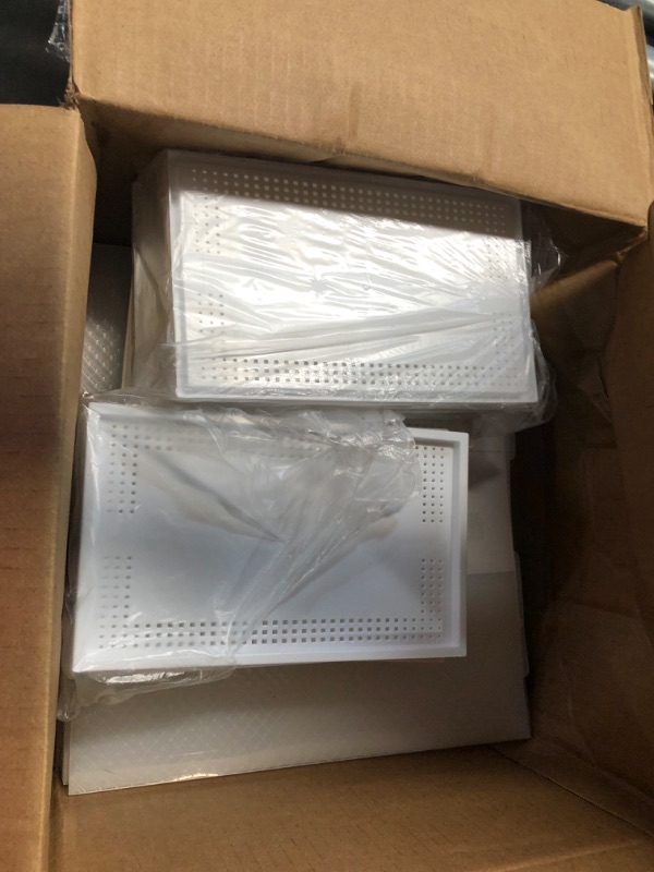 Photo 1 of ***USED*UNKNOWN IF MISSING PIECES***
SEESPRING 12 Pack Shoe Storage Box, Clear Plastic Stackable Shoe Organizer for Closet, Space Saving Foldable Shoe Sneaker Containers Bins Holders
