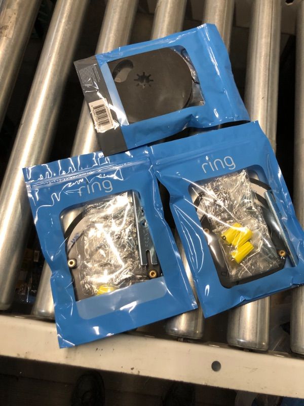 Photo 1 of **non refundable three pack** Ring Spare Parts Kit for Floodlight Cam Wired Plus, White