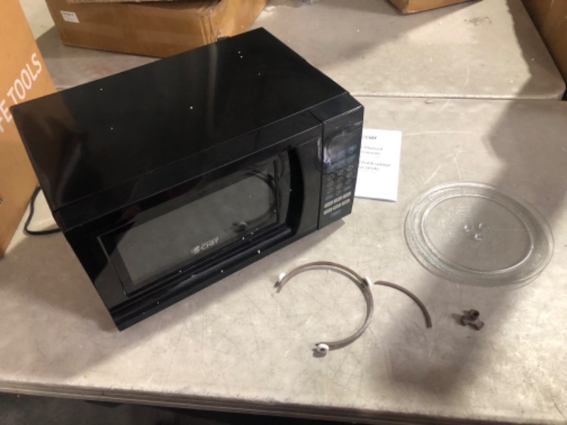 Photo 6 of ***NONREFUNDABLE - NOT FUNCTIONAL - FOR PARTS ONLY - SEE COMMENTS***
Westinghouse WCM770B 0.7 Cu. Ft. Microwave Oven, Black