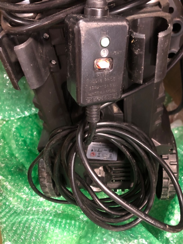 Photo 1 of ****READ NOTES****
mrliance Electric Pressure Washer 2.1 GPM Smart High Pressure Power Washer 1800W Powerful Cleaner Machine with Hose Reel, 4 Nozzles, Touch Screen 3 Gear Level,15 Level Pressure Blue & Black