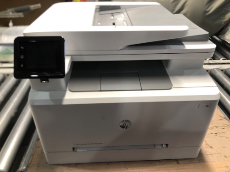 Photo 2 of HP Color LaserJet Pro M283fdw Wireless All-in-One Laser Printer, Remote Mobile Print, Scan & Copy, Duplex Printing, Works with Alexa (7KW75A)