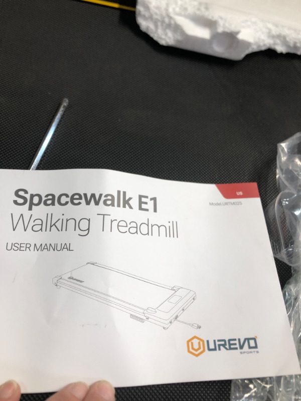 Photo 2 of ****READ NOTES****
UREVO Walking Pad, Under Desk Treadmill, Portable Treadmills for Home/Office, Walking Pad Treadmill with Remote Control, LED Display Yellow