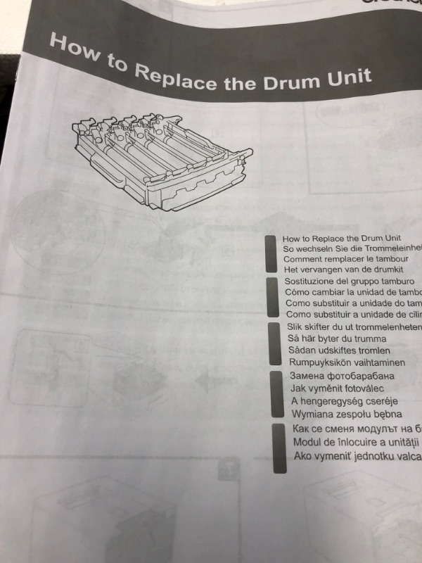 Photo 2 of Brother DR331CL Replacement-Drum Unit Set for HL-L8250, HL-L8350, MFC-L8600, MFC-L8850 Printers Drum Unit Cartridge