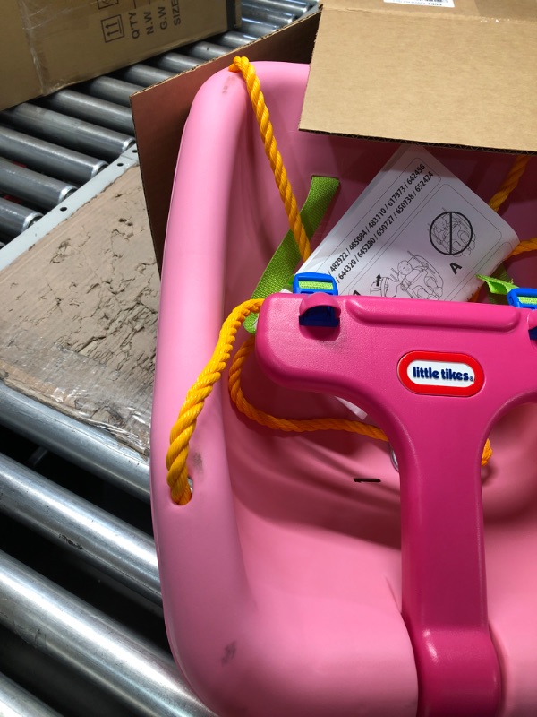 Photo 4 of **READ NOTES**
Little Tikes Snug 'n Secure Pink Swing with Adjustable Straps, Ages 9 Months - 4 Years