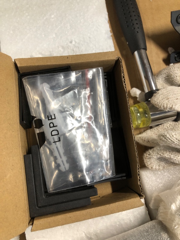 Photo 1 of VEVOR Storage Shelving Unit, 5-Tier Adjustable, 2000 lbs Capacity, Heavy Duty Garage Shelves Metal Organizer Utility Rack, Black, 36" L x 18" W x 72" H for Kitchen Pantry Basement Bathroom Laundry