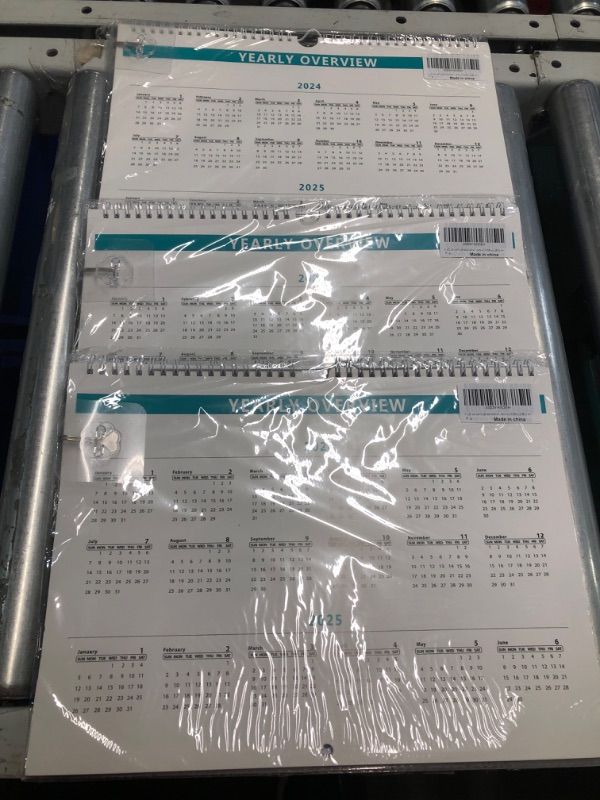 Photo 1 of ***NON-REFUNDABLE (3 PACK) BUNDLE***
Wall Calendar -Calendar 2024-2025 from Jan. 2024 to Jun. 2025 18 Months Calendar 14.7"×11"Thick Paper