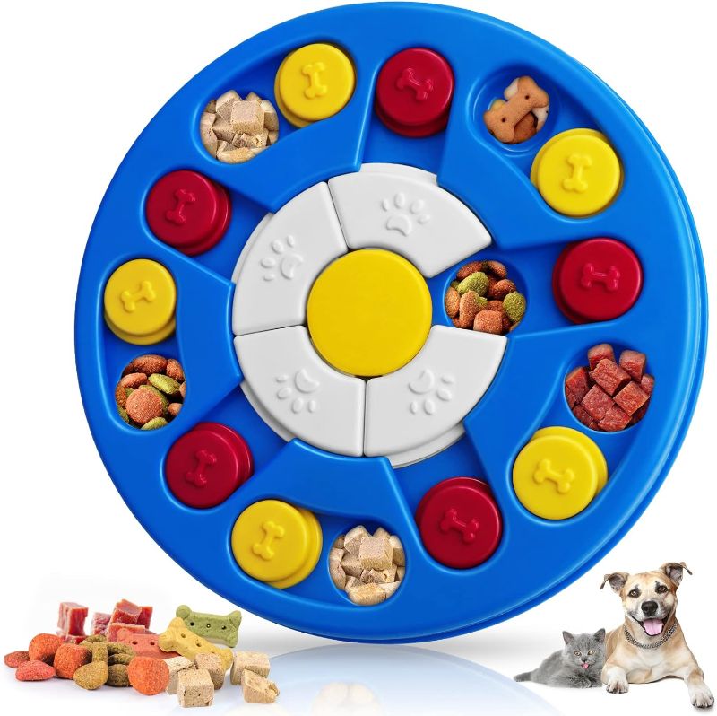 Photo 1 of ***NON-REFUNDABLE (2 PACK) BUNDLE***
YJOVOJY Dog Treat Puzzle Toys Slow Feeder Interactive  for IQ Training & Mental Enrichment Fit 