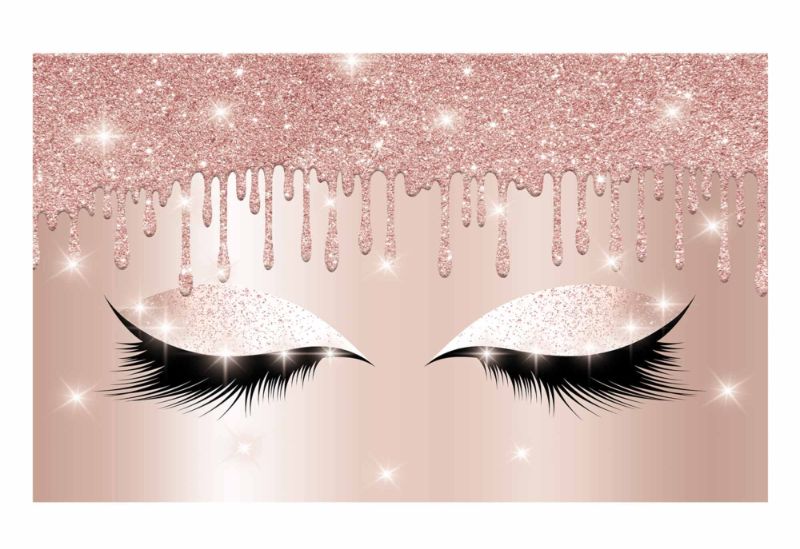 Photo 1 of ***NON-REFUNDABLE (2 PACK) BUNDLE***
Allenjoy Eyelashes Rose Drips Pink Glitter Backdrop Makeup Artist Background 