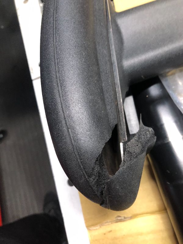 Photo 8 of ***DAMAGED - ARMREST BROKEN - SEE PICUTRES - LIKELY MISSING PARTS***
HON Wave Office Chair High Back Mesh Ergonomic Computer Desk Chair - Adjustable Arms & Pneumatic Seat Height, Synchro-Tilt Tension Lock Recline, Comfortable Cushion, 360 Swivel Rolling W