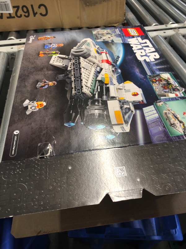 Photo 2 of ***BAGS OPEN LOOSE PIECES***
LEGO Star Wars: Ahsoka Ghost & Phantom II 75357 Star Wars Playset Inspired by The Ahsoka Series, Featuring 2 Buildable Starships and 5 Star Wars Figures Including Jacen Syndulla and Chopper