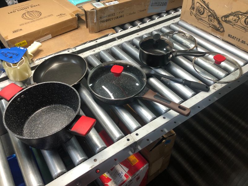 Photo 1 of ***DAMAGED - SEE PICTURES***
Miscellaneous Pots and Pans, Various Manufacturers