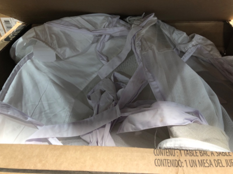 Photo 1 of ***DAMAGED NETTING SLIGHTLY TORN SEE PICS***
Crib Tent by Pro Baby Safety - Crib Topper Net with Viewing Window – See Through Soft Silky Mesh - Zippered Safety Top for Mosquito Bites and Falling Protection for Infant Full Size Crib - 52 Inch Chevron Desig