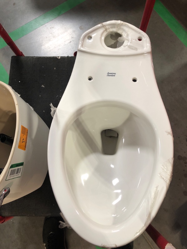 Photo 3 of ***(MISSING TANK COVER/ SEE NOTES) **
Reliant Two-Piece 1.28 GPF Single Flush Elongated Standard Height Toilet with Slow-Close Seat in White