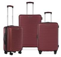 Photo 1 of ***STOCK PHOTO REFERENCE ONLY***
maroon suitcase