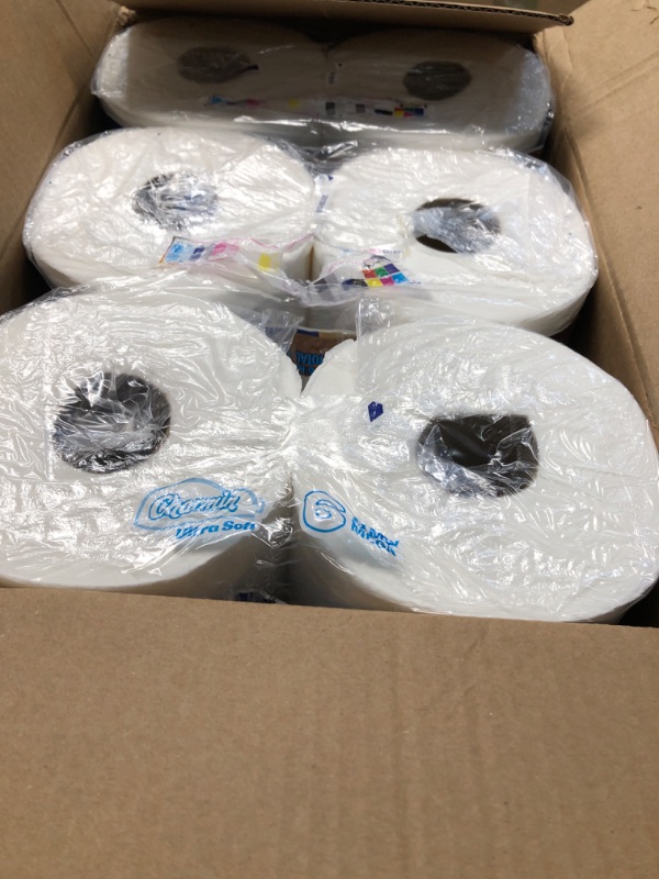 Photo 2 of Charmin Ultra Soft Cushiony Touch Toilet Paper, 18 Family Mega Rolls = 90 Regular Rolls