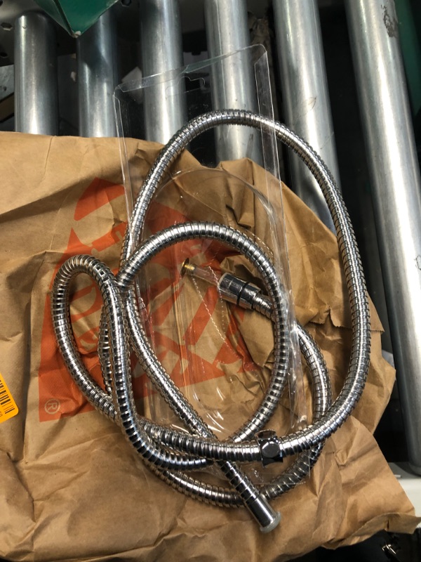 Photo 2 of Glacier Bay 86 in. Stainless Steel Replacement Shower Hose