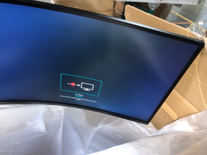 Photo 9 of SAMSUNG 49-Inch Odyssey G9 Series DQHD 1000R Curved Gaming Monitor, 1ms(GtG), VESA DisplayHDR 1000, 240Hz, AMD FreeSync Premium Pro, Height Adjustable Stand, LS49CG954ENXZA, 2024 Black 49-inch G95C (2024) Dual QHD, 240 Hz, 1ms GTG HDMI and DP Cable Includ